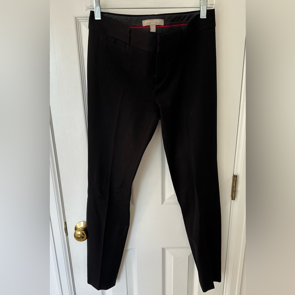 Banana Republic Black Sloan Pants Size 2